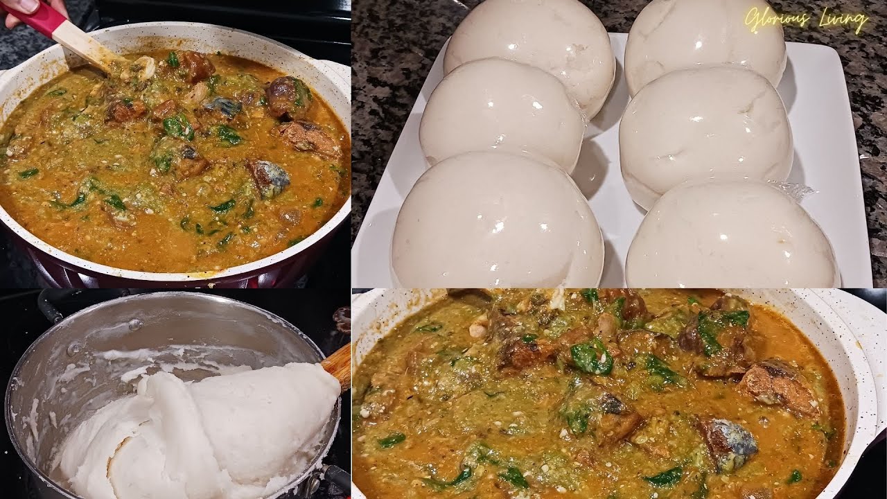 How To Make Ghana Street Food Banku Without Fermented Corn Dough|| Ghana Corn Flour Banku #asmr