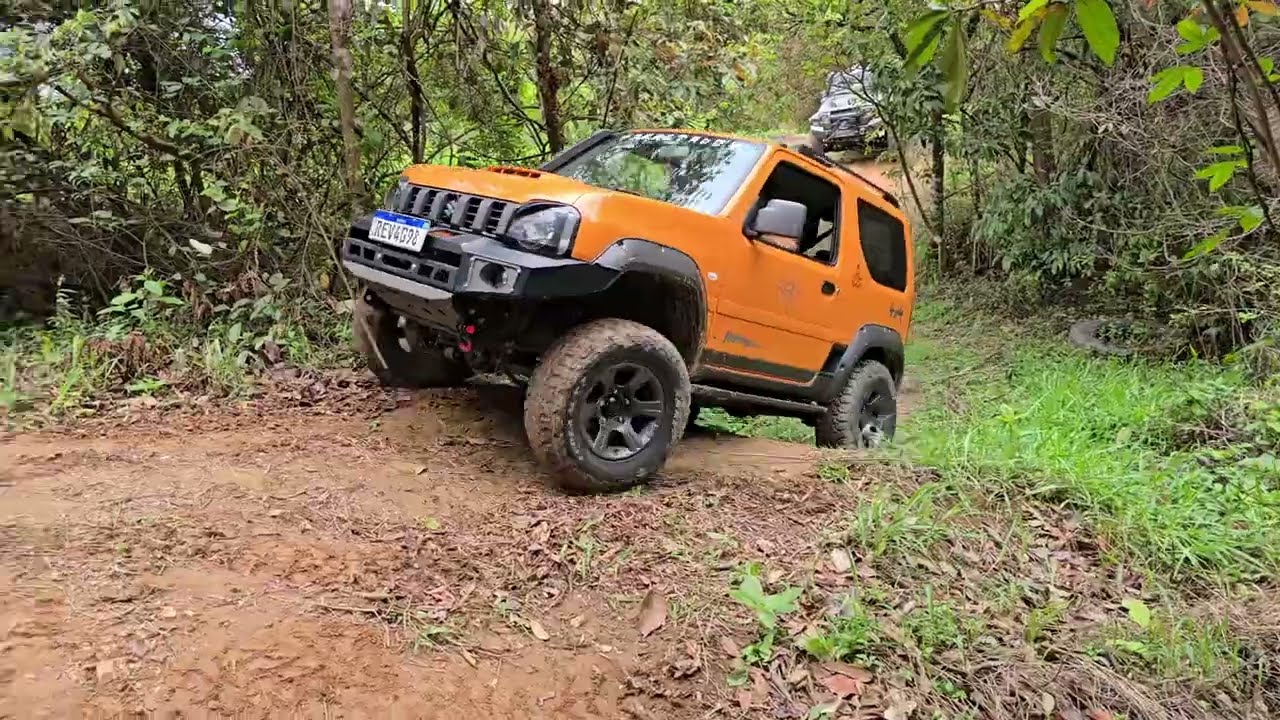 Trilha Confiança Jimny Troller Rota Morcego Brasília DF 4x4 offroad
