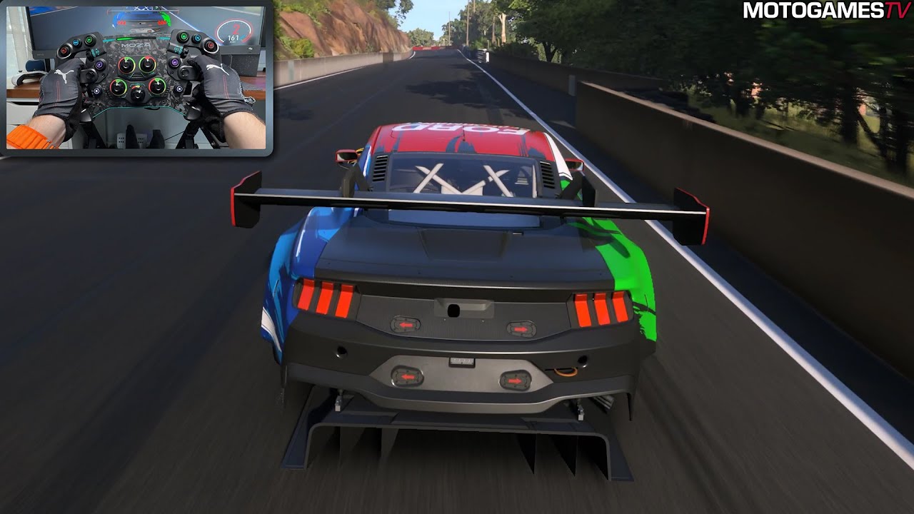 Forza Motorsport (2023) - 2024 Ford Mustang GT3 | Racing Heroes Car Pack Gameplay