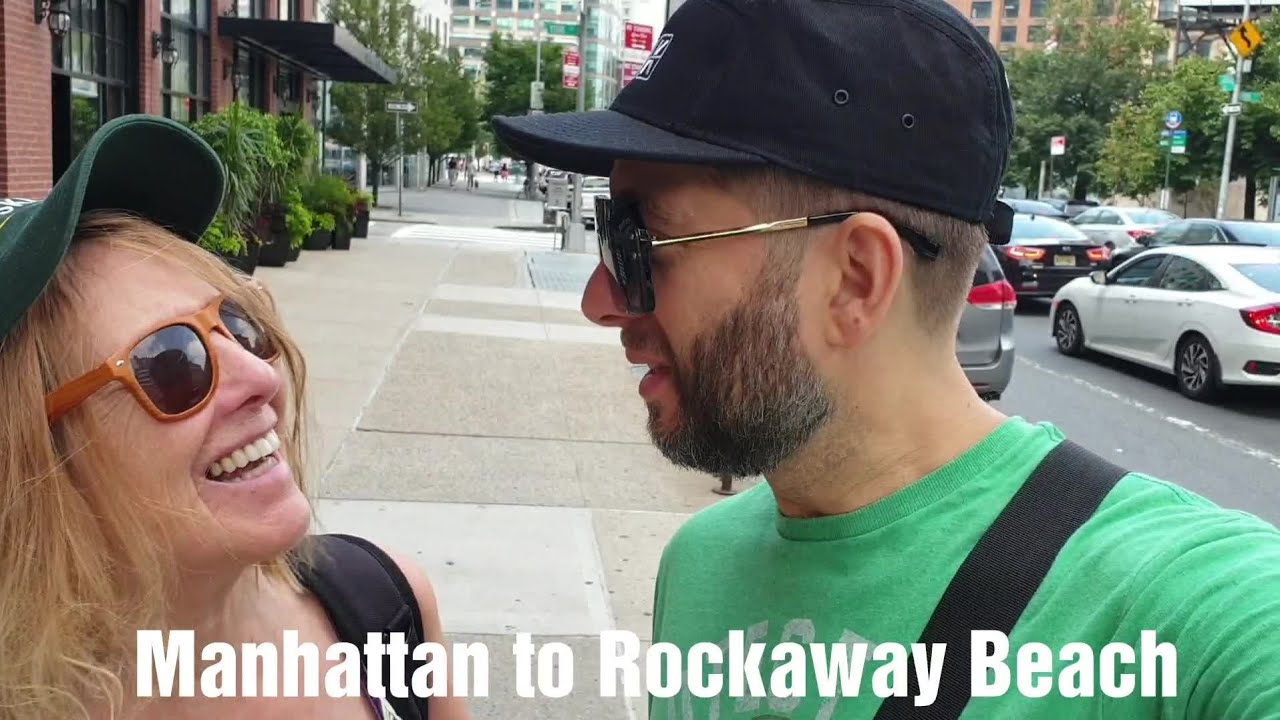 NYC: The Beach is Never Far Away -- Manhattan to Rockaway Beach by A Train Subway