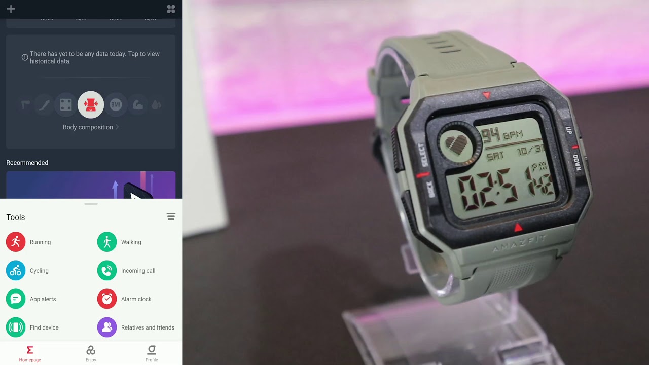 How to connect Amazfit Neo to phone with Zepp android App