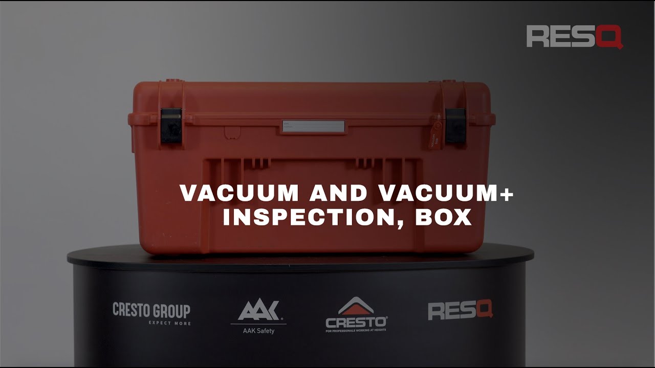 RESQ Vacuum, vacuum+ inspection, Box