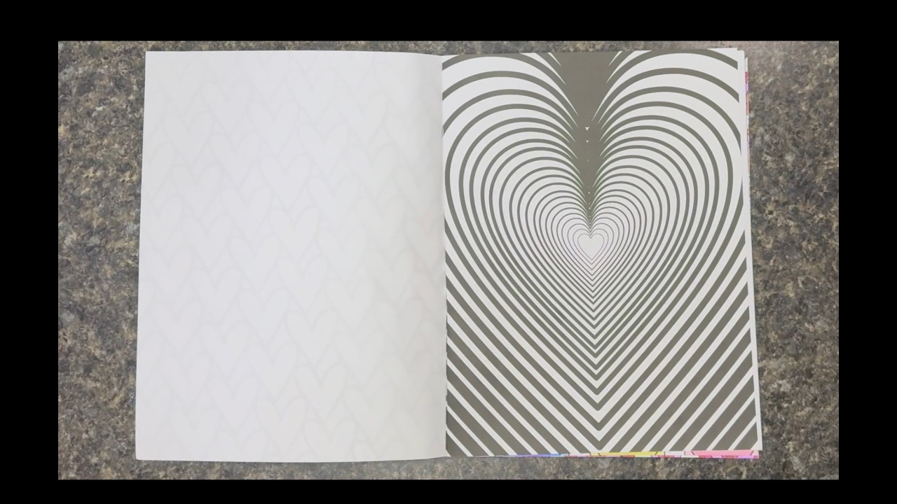 Meditation Moment: Satisfying Designs | Ombre Heart #wall2wallwednesday