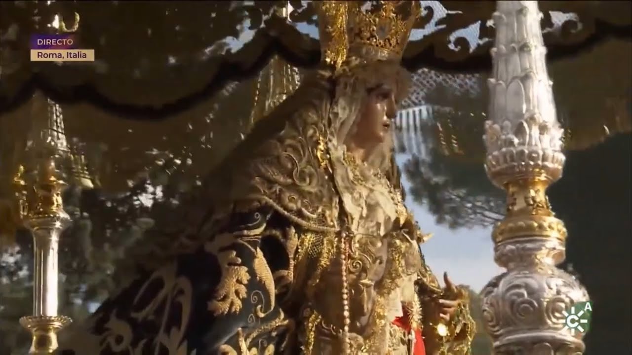 Esperanza de Málaga en el Circo Máximo | Gran Procesión Roma 2025