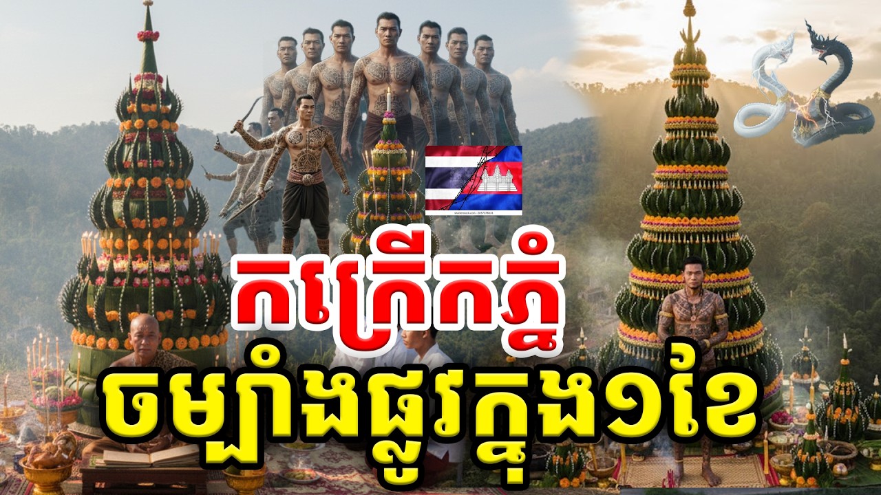 សង្គ្រាមផ្លូវក្នុង ២៤ម៉ោង១ខែពេញរវាងខ្មែរថៃ កក្រើកភ្នំទេព[ ហនុមាន-Haknuman]