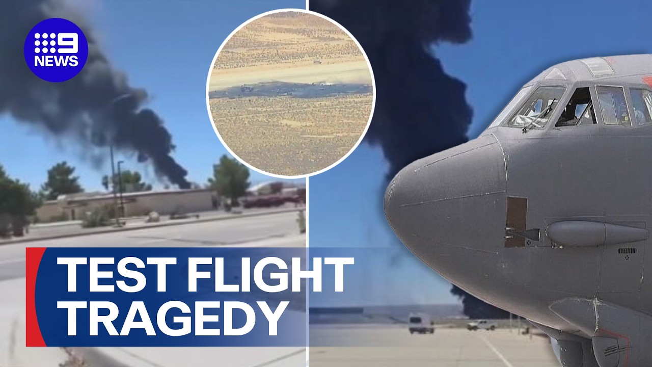 No survivors expected after US military plane crash | 9 News Australia