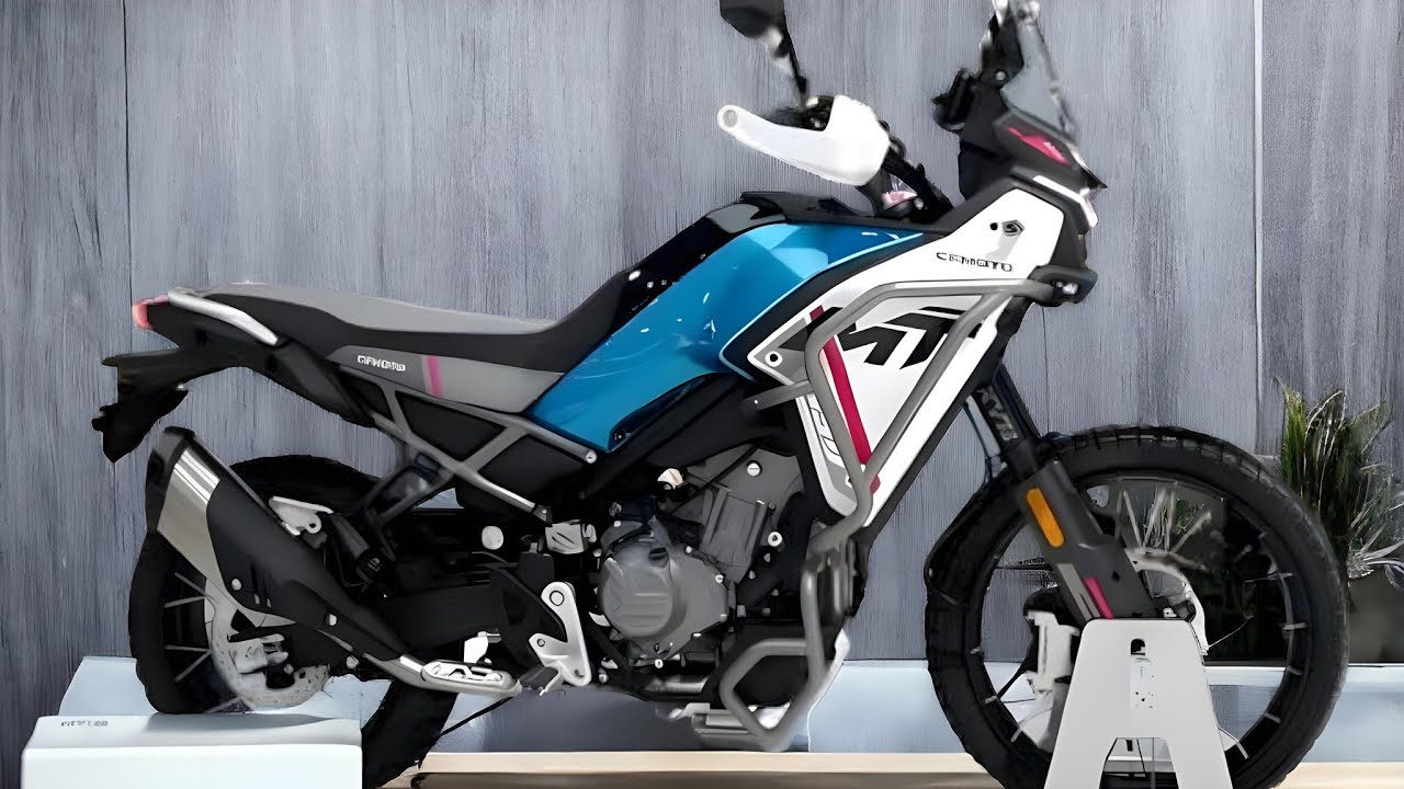 2024 New CF MOTO 450 MT Adventure Motorcycle Futuristic and stylish