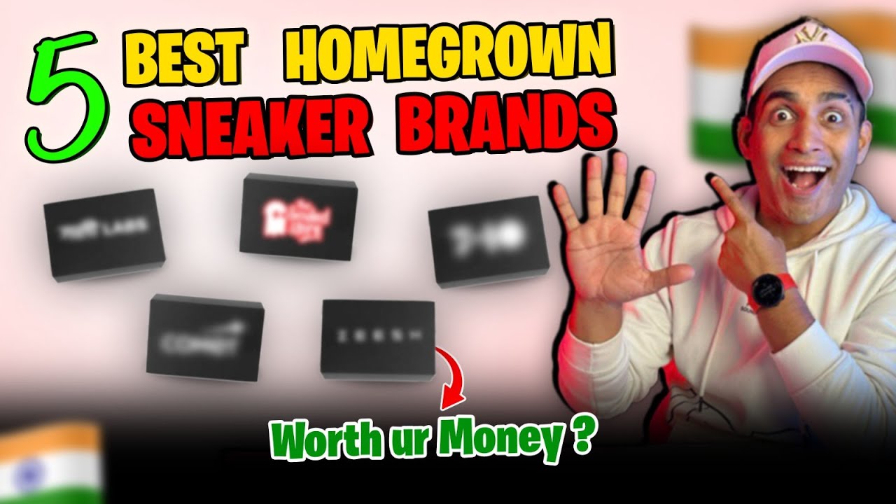 5 Best Homegrown Sneaker Brands 🇮🇳 Are they worth your Money? #indiansneakerbrands