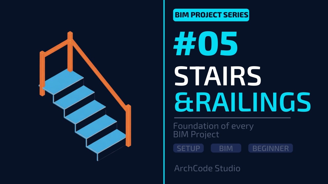Revit Stairs Tutorial: Modeling Multi-Story Staircases | Part 05