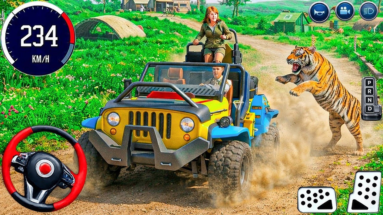 Offroad 4x4 Jeep Driving - Extreme Jeep Driving Simulator 2026 - Car Games 3D - Android Gameplay