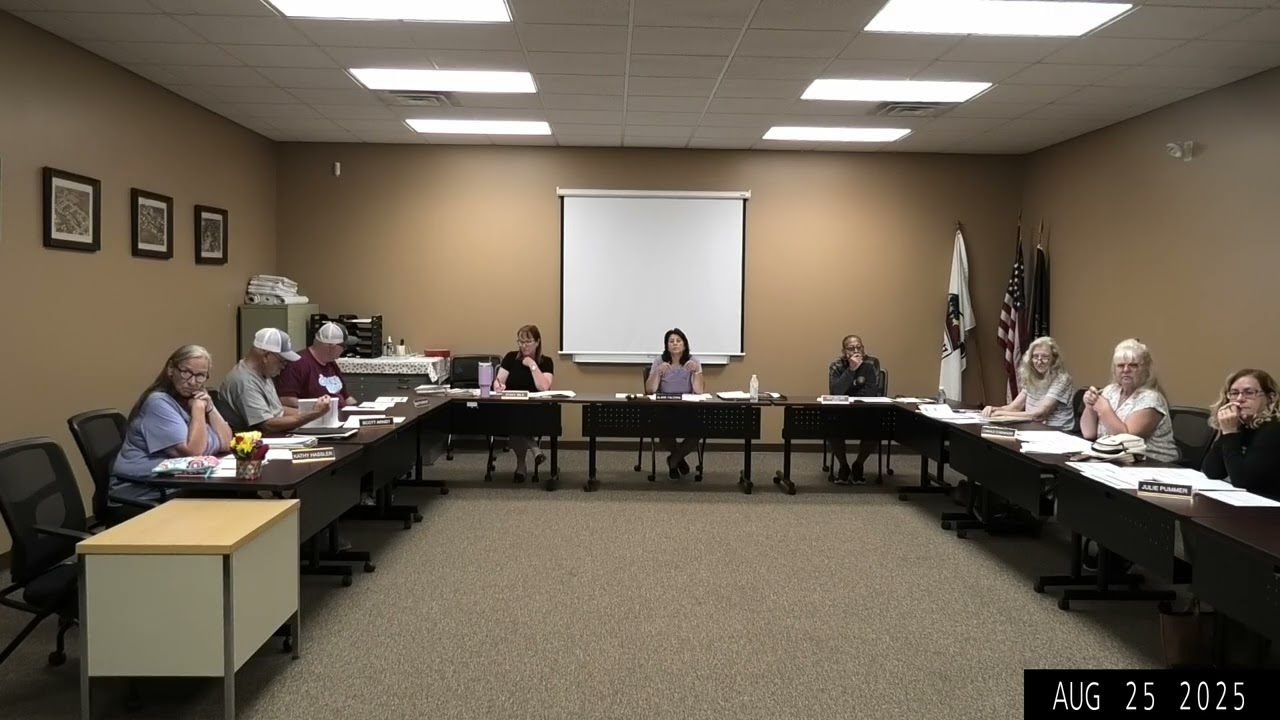 Council Meeting - August 25, 2025