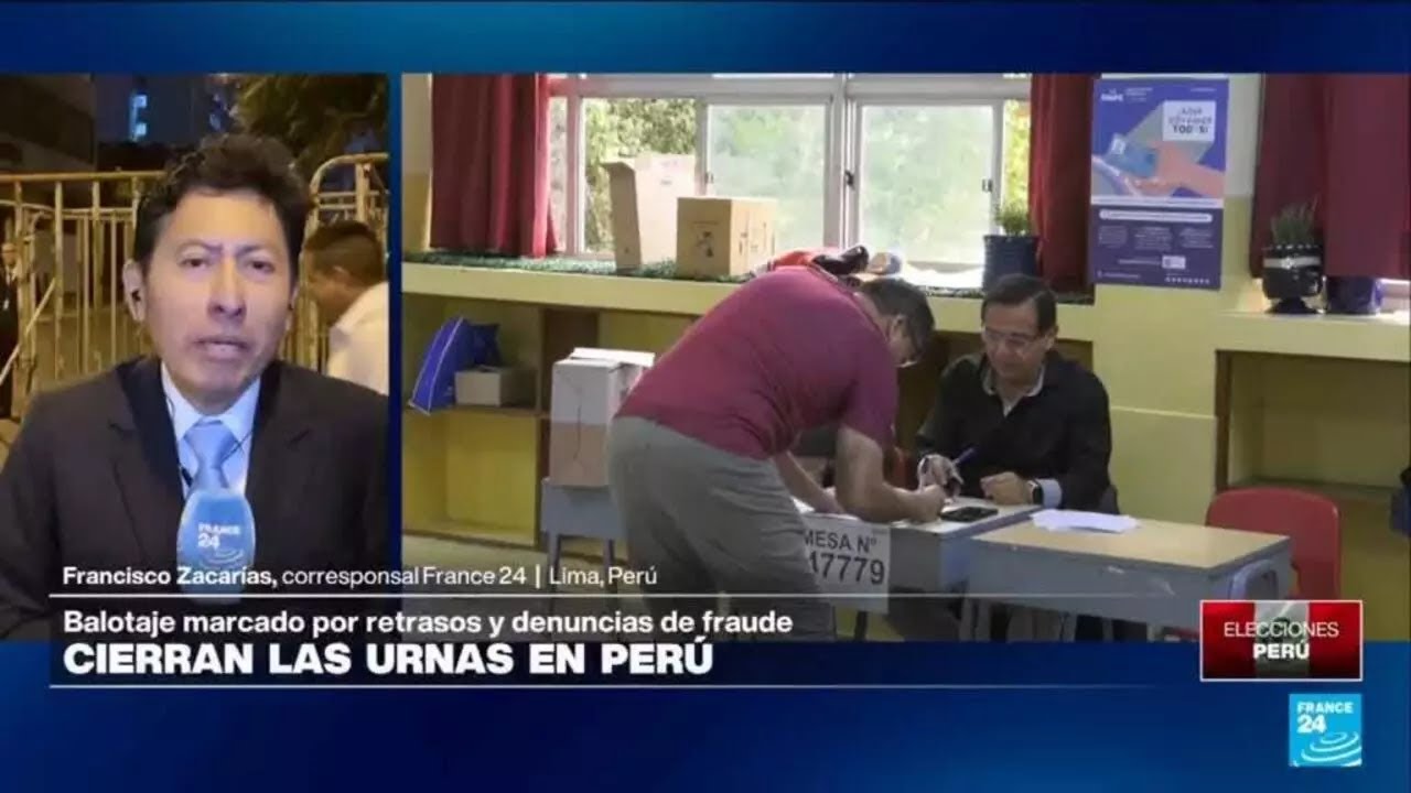 Se estima que los resultados oficiales del balotaje en Per&uacute; tardar&aacute;n 30 d&iacute;as