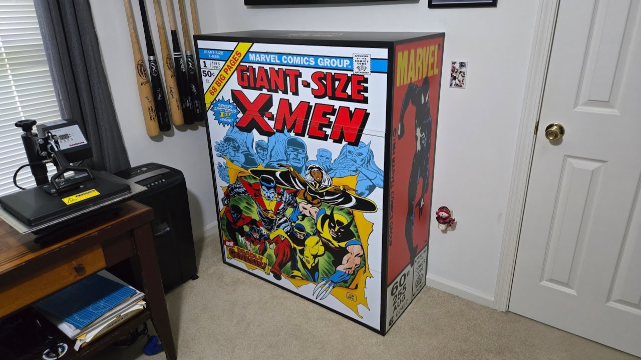 Finishing A Comic Book Storage Masterpiece!