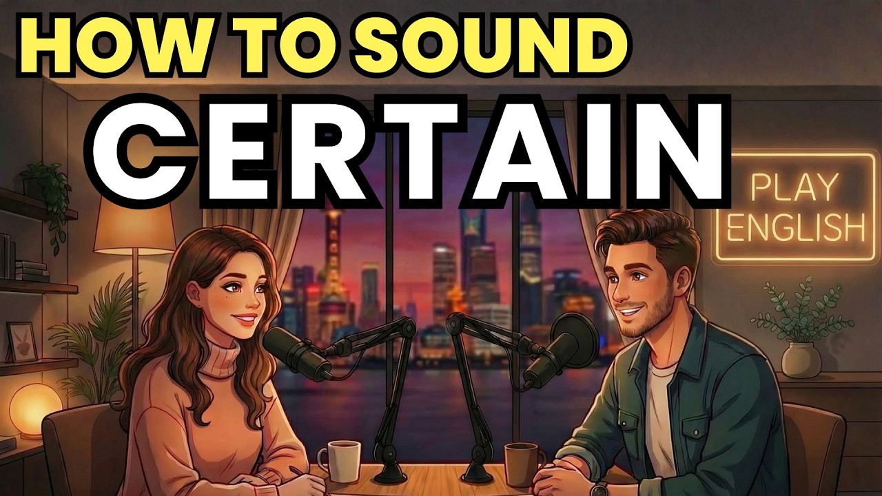 Learn English with Real Conversations Podcast | How to Use “I’m 100% Certain” in Everyday English