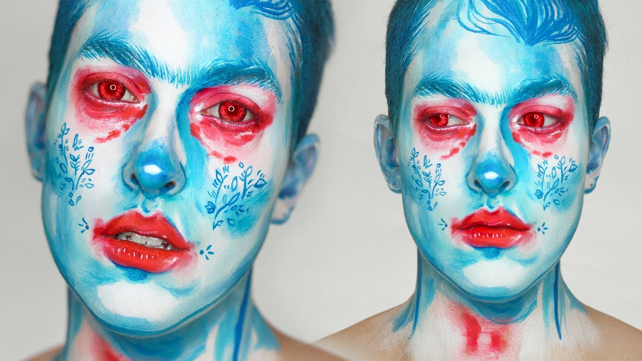 TURNING MYSELF INTO A WATERCOLOR PAINTING