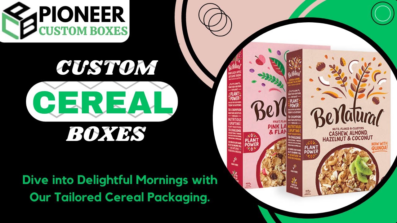 Custom Cereal Boxes: Start Your Day with a Splash of Personalization! 🥣
