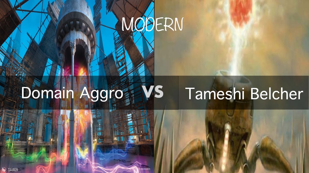 Domain Aggro vs Tameshi Belcher| Modern | Round 2
