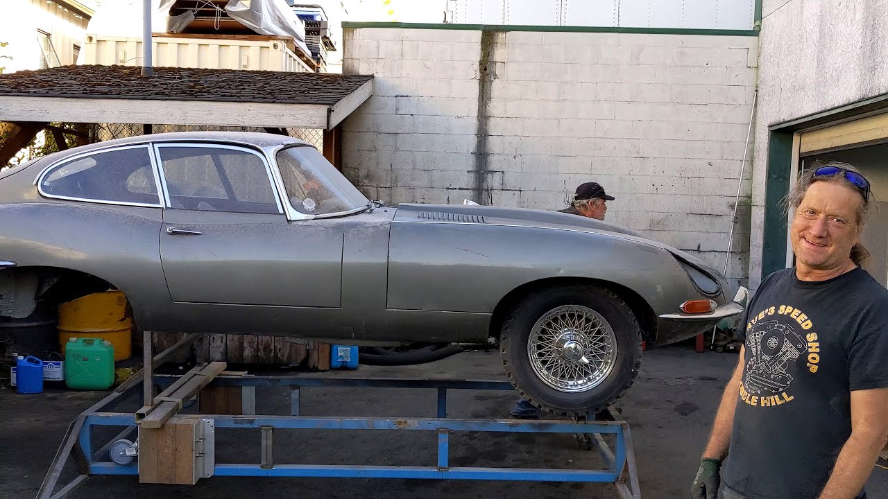 Сохранение оригинального Jaguar E-Type 3.8 EP1 1962 года выпуска