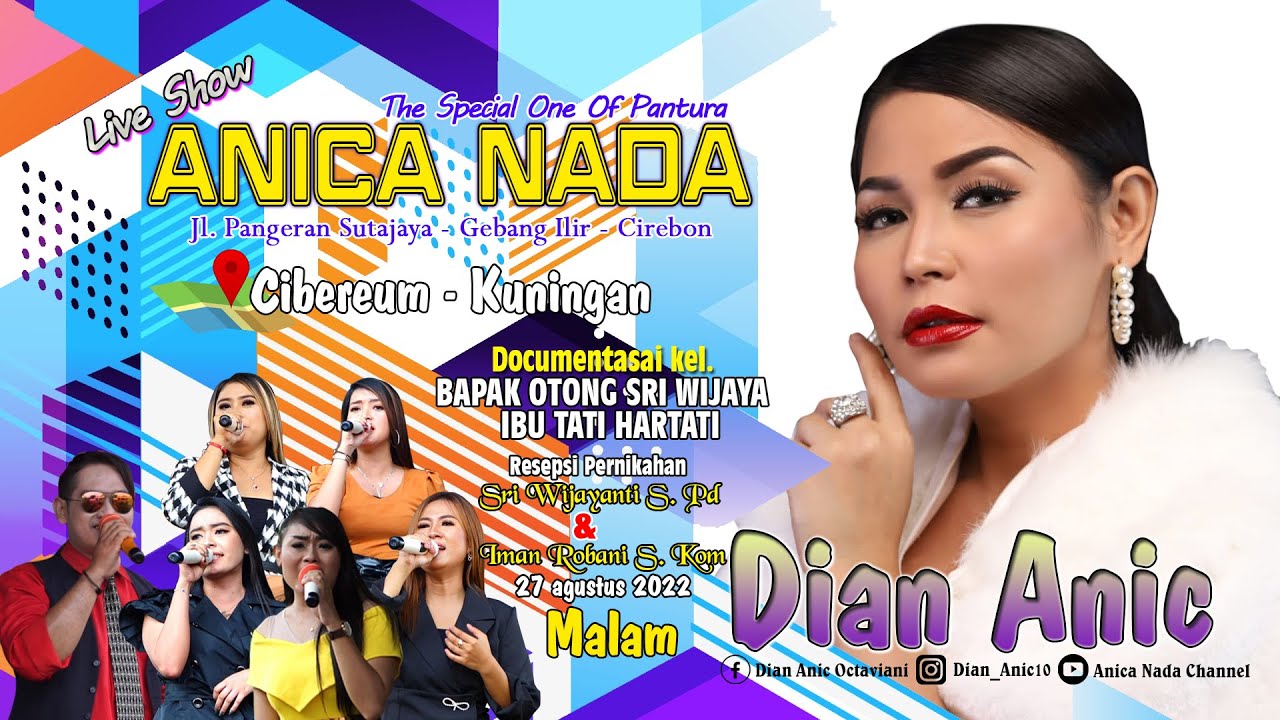 🔴LIVE ANICA NADA ( DIAN ANIC ) | EDISI MALAM  27 AGUSTUS 2022 | CIBEREUM | KUNINGAN