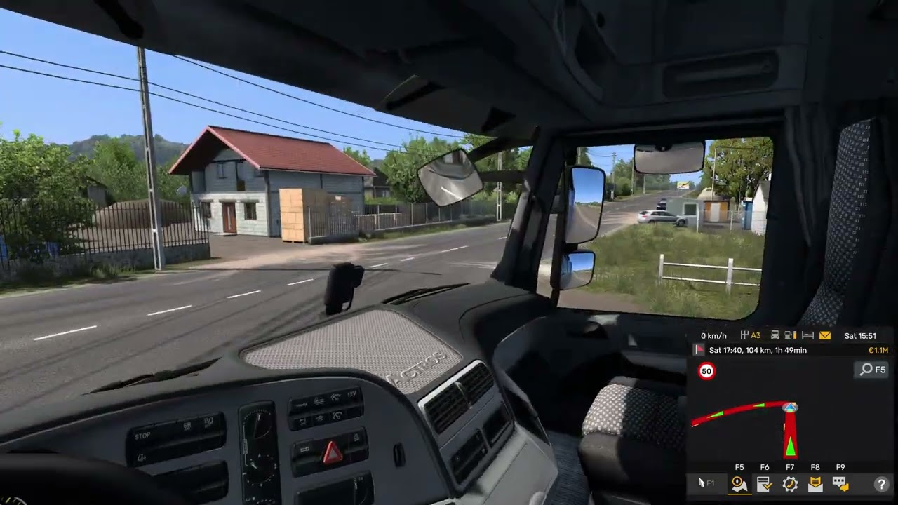 Euro Truck Simulator 2 Delivery used plastics across Romania (9 t) №22
