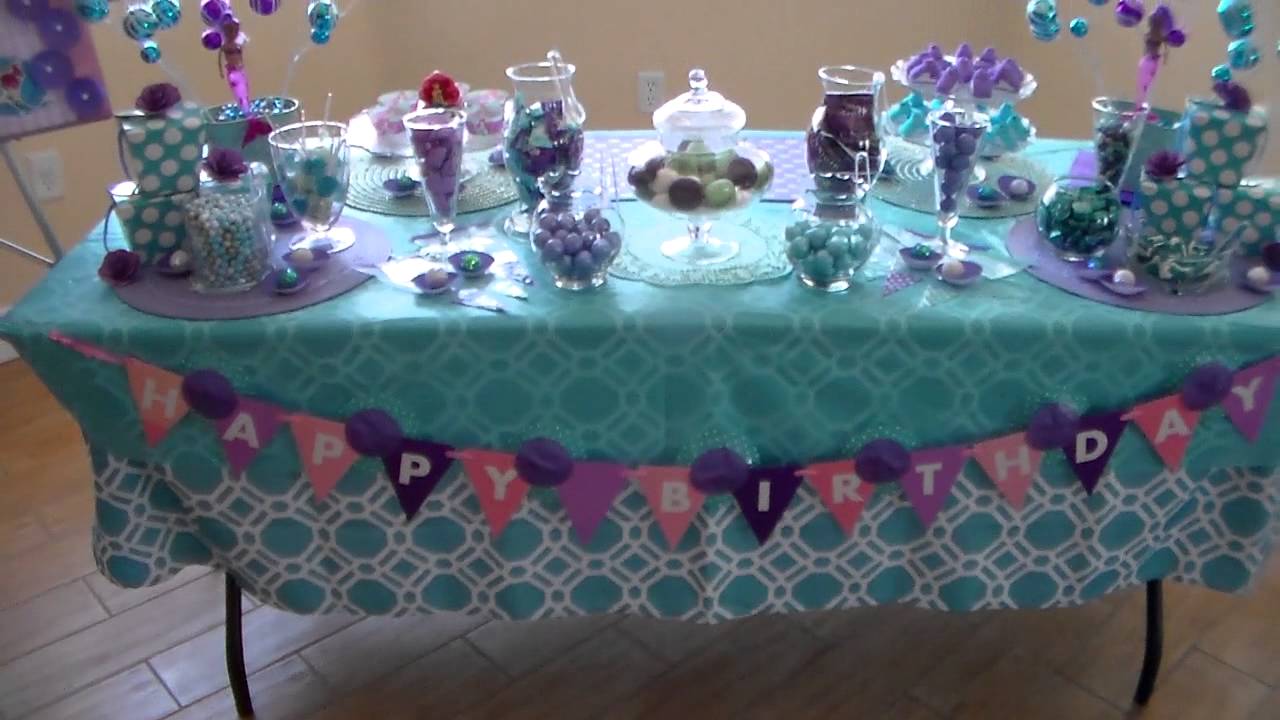 Little Mermaid Party Decor Ideas