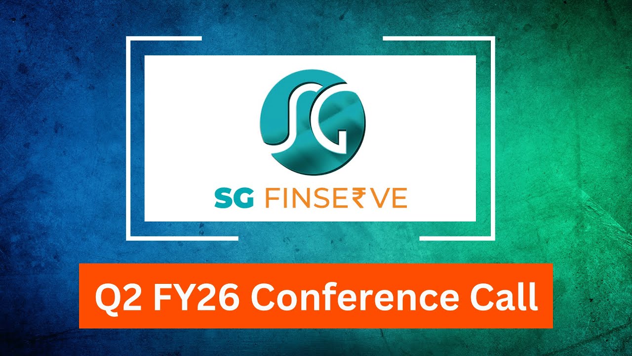 SG Finserve Q2 FY26 Concall: Steady Loan Growth & Strong Asset Quality Maintain Momentum