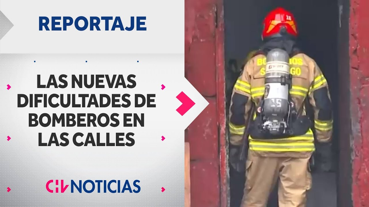 REPORTAJE | Las nuevas dificultades de Bomberos: Agresiones, escasez hídrica y megaedificios