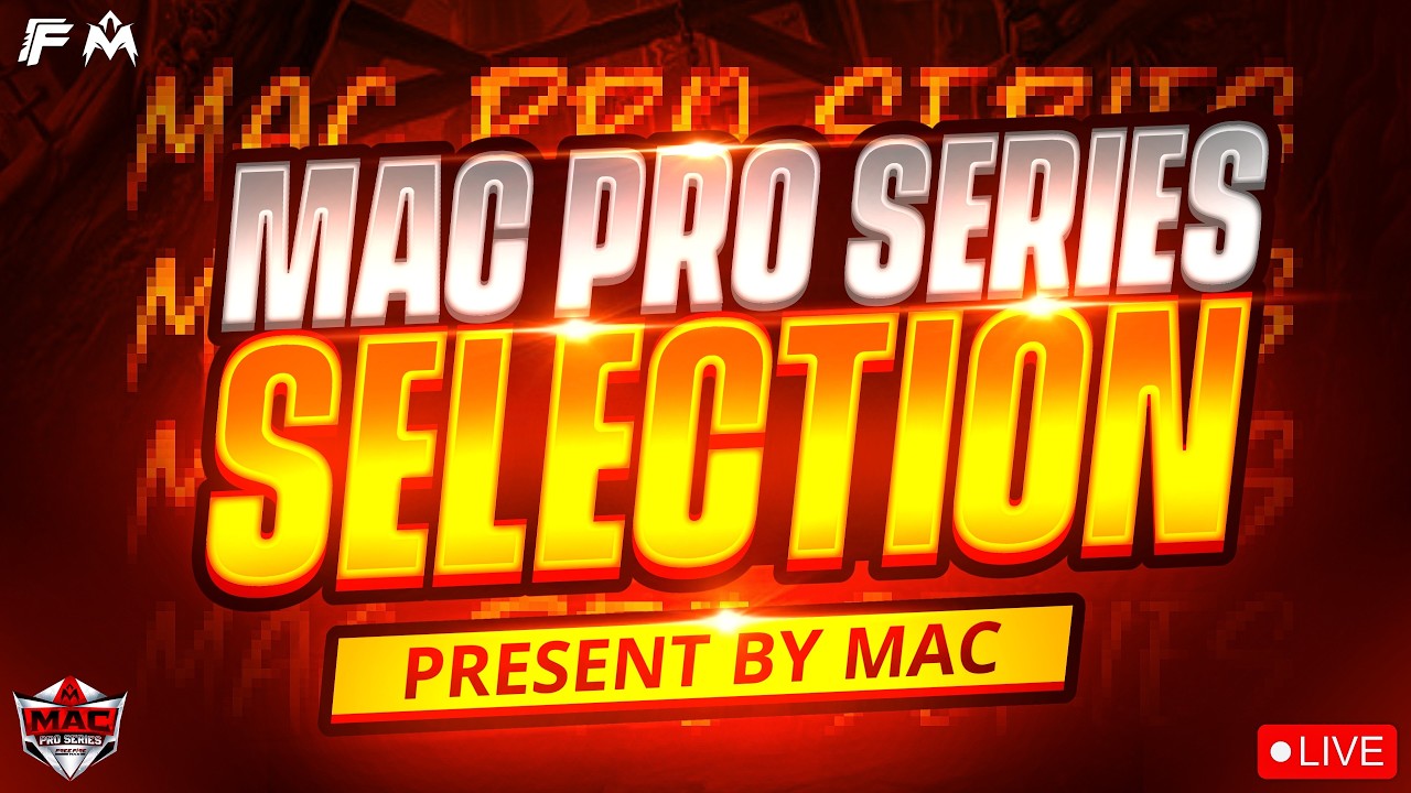 LAST DAY 👍🏻 SELECTION FOR MAC PRO SERIES - SR BIRD #freefirelive