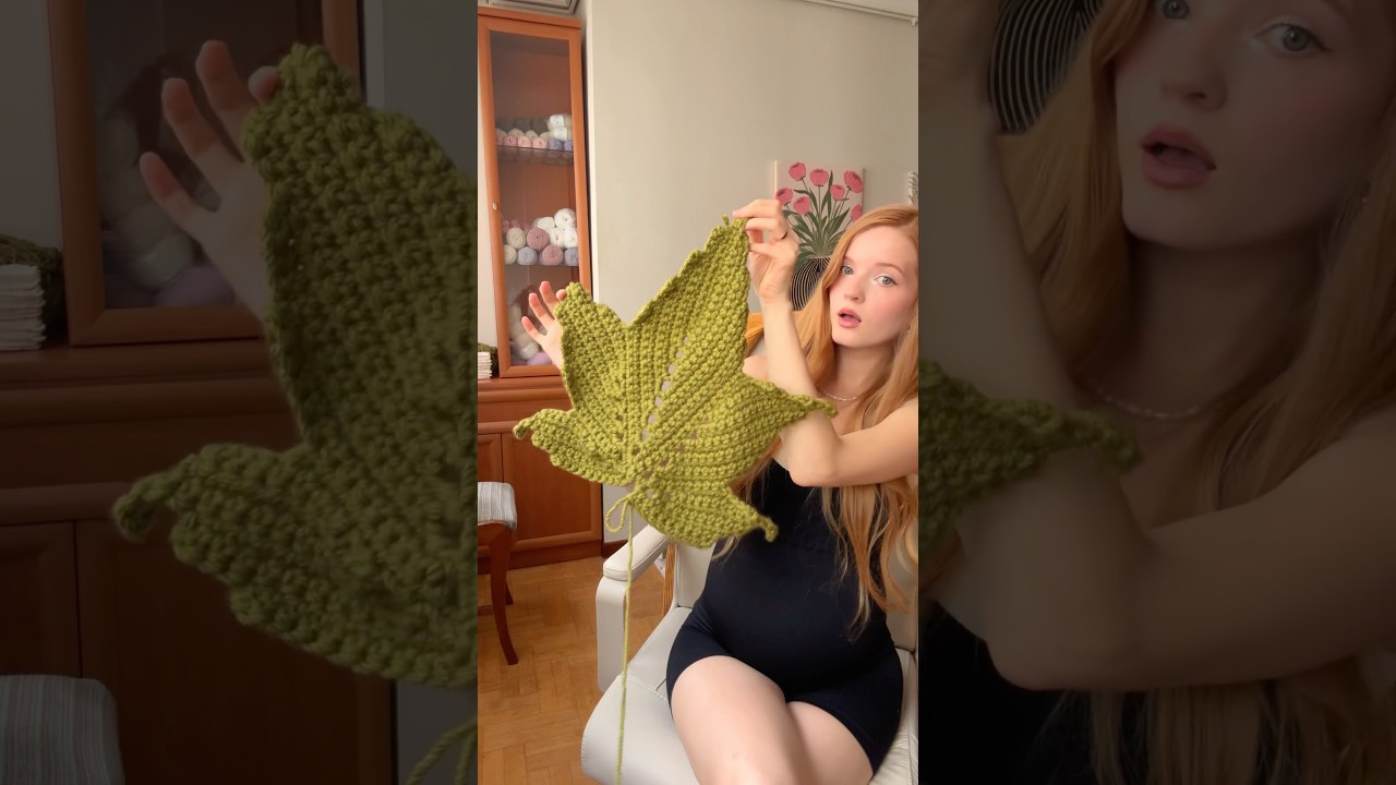 Crochet fall decor😍 let&rsquo;s make a pillow!
