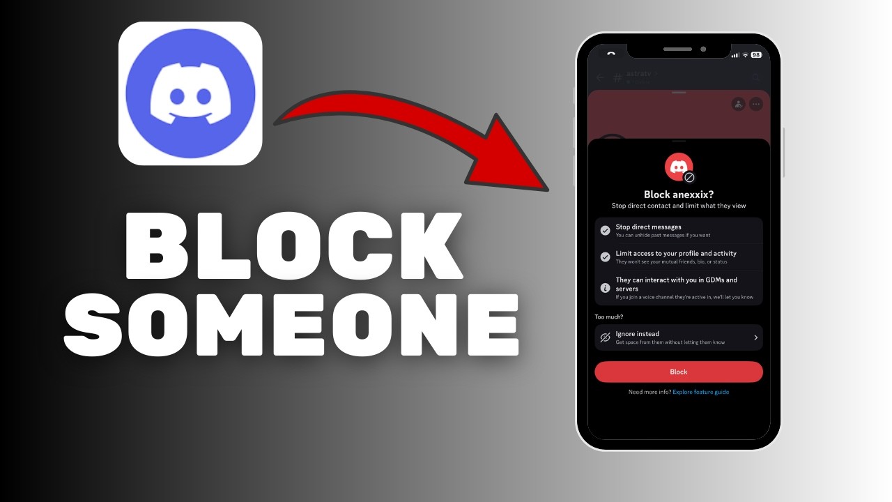 How To Block Someone On Discord