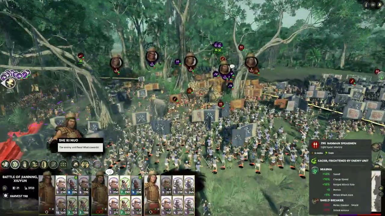 Three Kingdoms Lady Zhurong Campaign Battle of Jianning, Xiuyun Summer 198