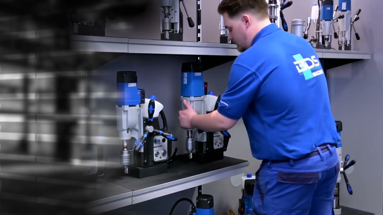Strong & Compact Magnetic Drilling Tapping Machine | MAB 525 & MAB 525SB | Made in Germany