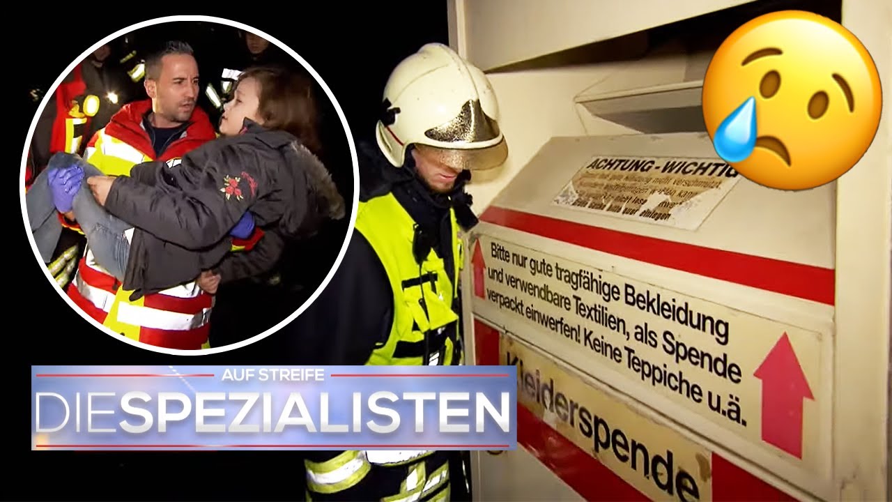 Mädchen im KLEIDERCONTAINER eingesperrt 😱 Wurde sie dort ZURÜCKGELASSEN?😥​| Die Spezialisten | SAT.1