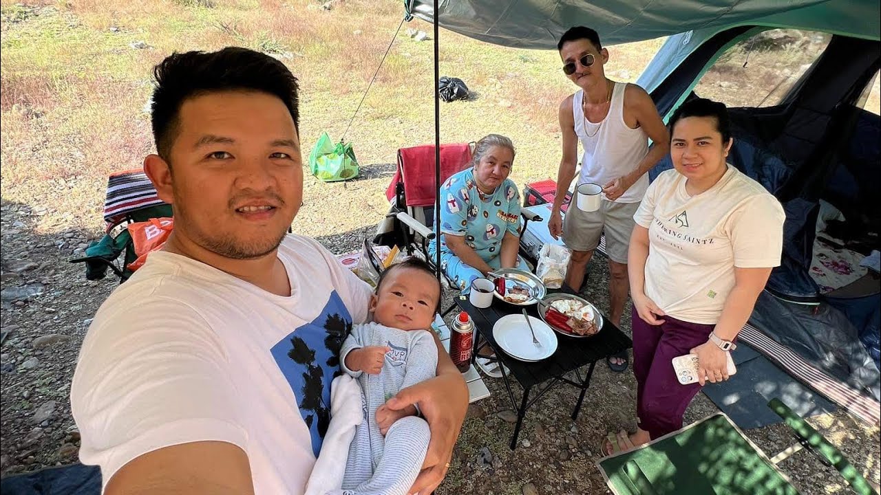 Camping with our 3month old baby @ Al Sadah Picnic point Oman x Al Suhub Rest Area