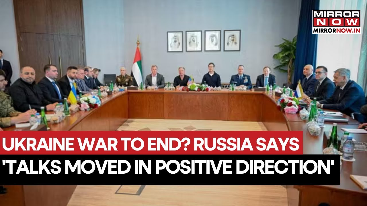 Ukraine War To End? Russia Says Talks In UAE Moved In 'Positive Direction' Amid Deadly Attacks