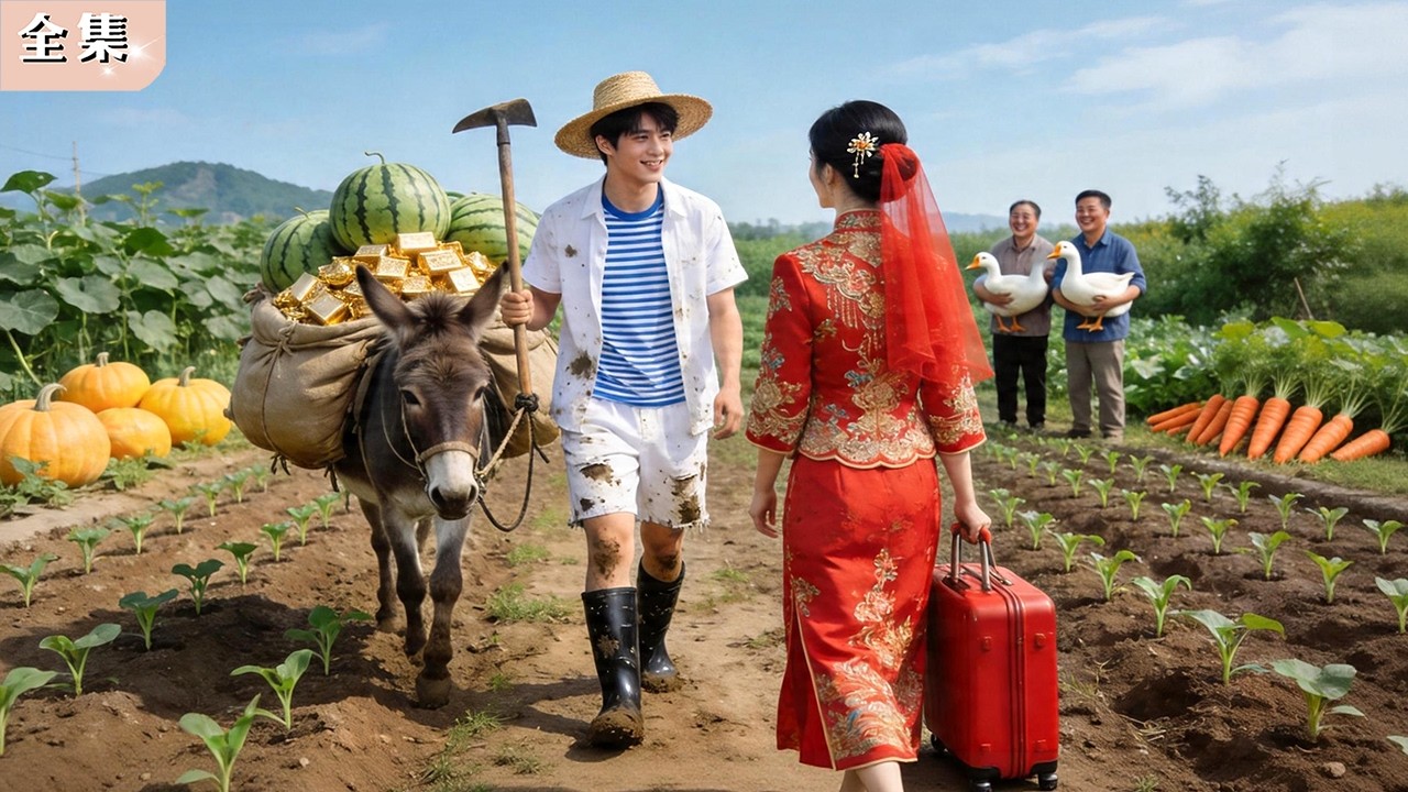 全家偏寵繼妹，逼她替嫁鄉下莊稼漢！本以為這輩子完了，怎料他竟是隱藏的首富總裁！婚後和公婆爭著寵她，讓她成為豪門團寵！#總裁 #甜寵 #熱門短劇 #drama #chinesedrama