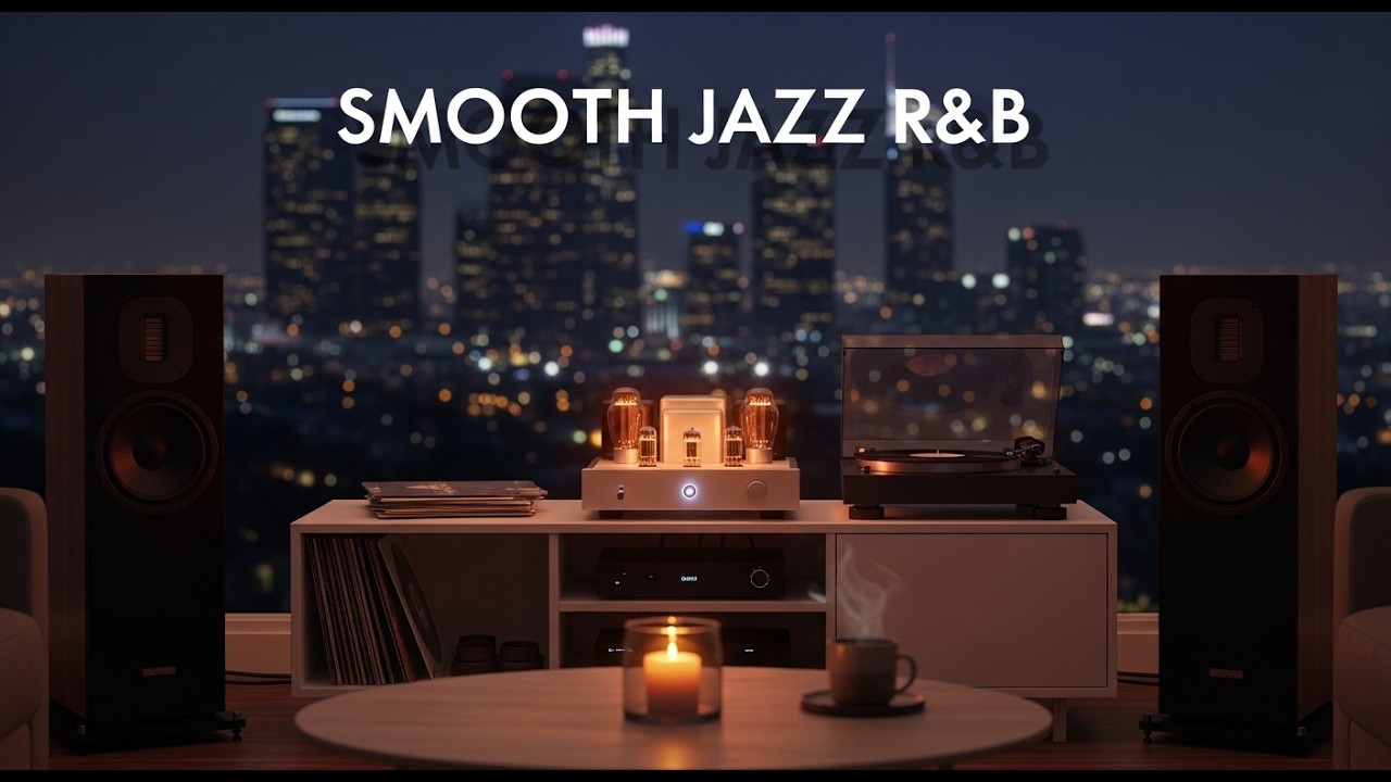 Smooth Jazz & Soul R&B instrumental – Gentle Weekend Melodies for Relaxing Coffee Shop Ambience