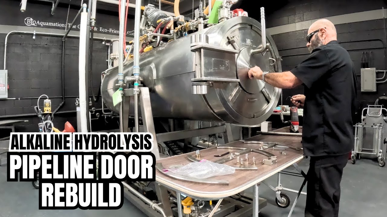 Alkaline Hydrolysis Pipeline Door Rebuild