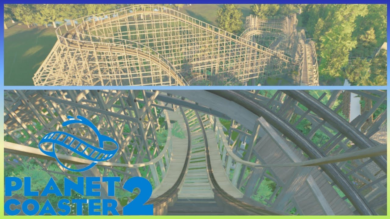 BRINGING BACK MEGAPHOBIA!  Adventure valley theme park: episode 3, CCI wooden coaster(megaphobia)