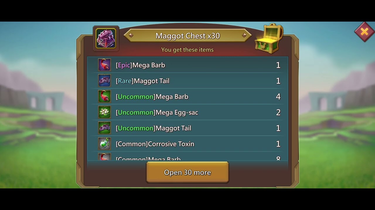 Open 10k toy boxes #lordsmobile 