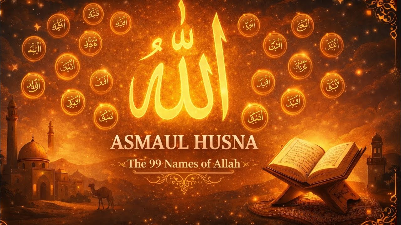 ASMAUL HUSNA 99 NAMA ALLAH | Penyejuk Hati