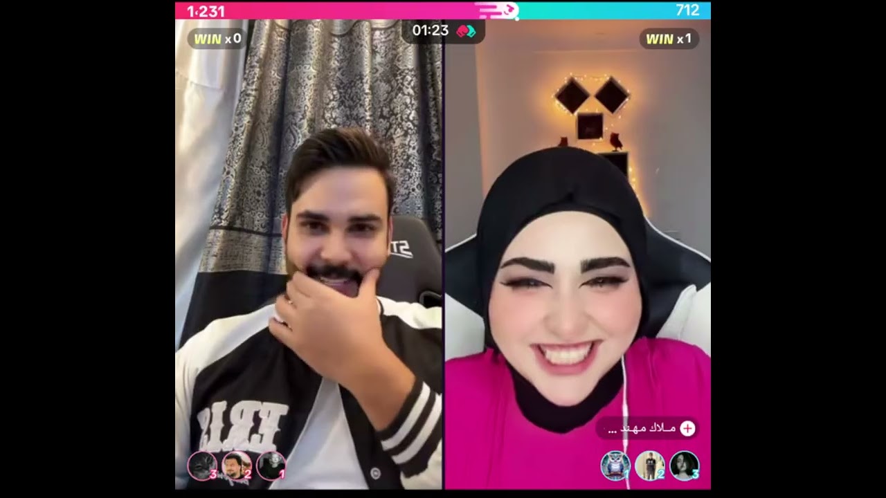 محمود المكسيكي كيست مع ملاك مهند و رباعي مع طيبة و زهراء بث 3\3