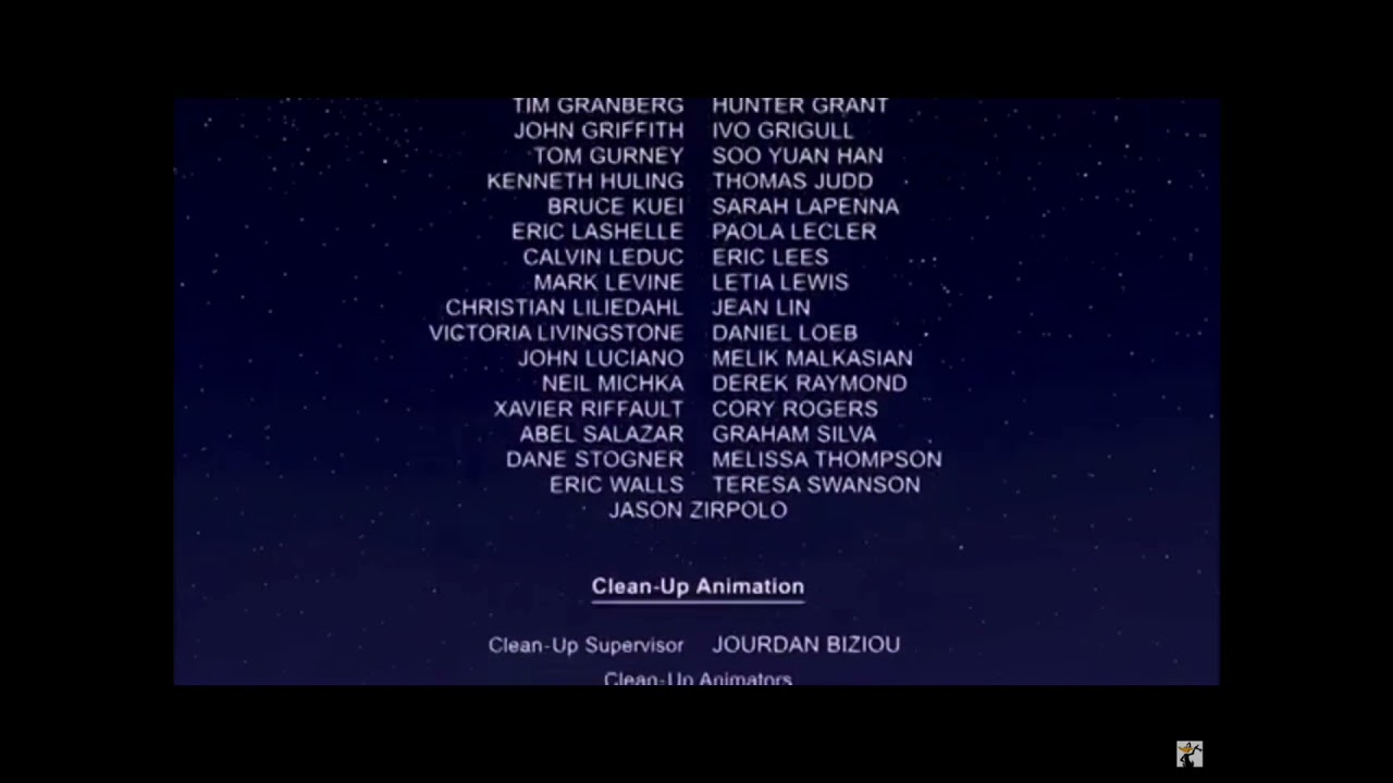 Barnyard end credits extendtions