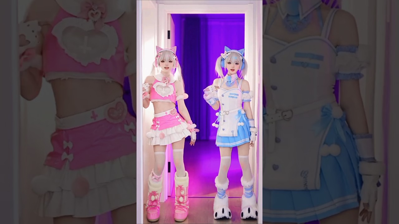 cosplay xiaorouseeu #cosplay #cute #cosplaygirl #edit #egirl #seeuxiaorou #shorts