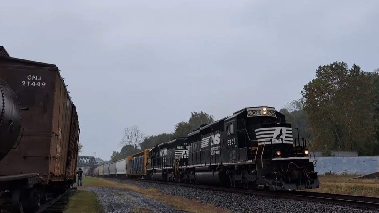 Norfolk Southern Action during the 2025 Phillipsburg NJ Porkroll Palooza