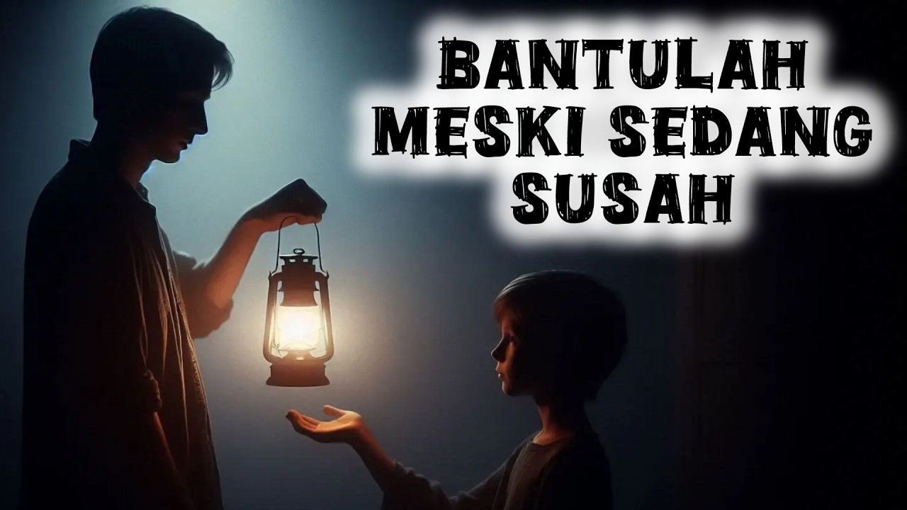 TETAP MEMBANTU SAAT DIRI SENDIRI SEDANG KESULITAN