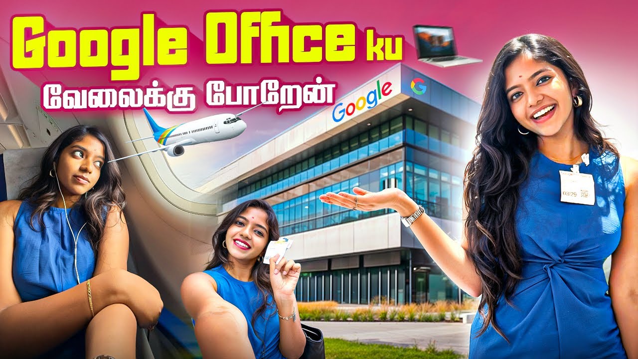 👩‍💻Google office ku வேலைக்கு போறேன்?😱 | Work Trip to Bangalore✈️ | #missmiracle