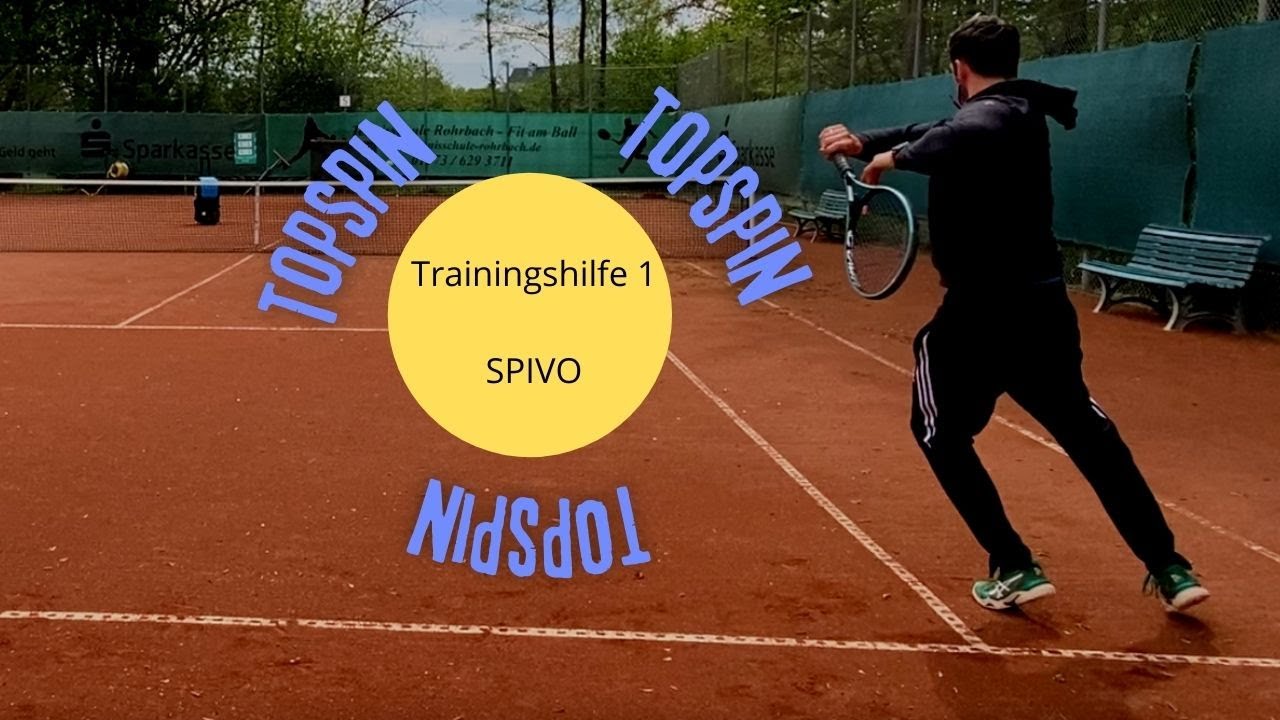 Tennis Topspin Trainingshilfe - Der Spivo im Test!