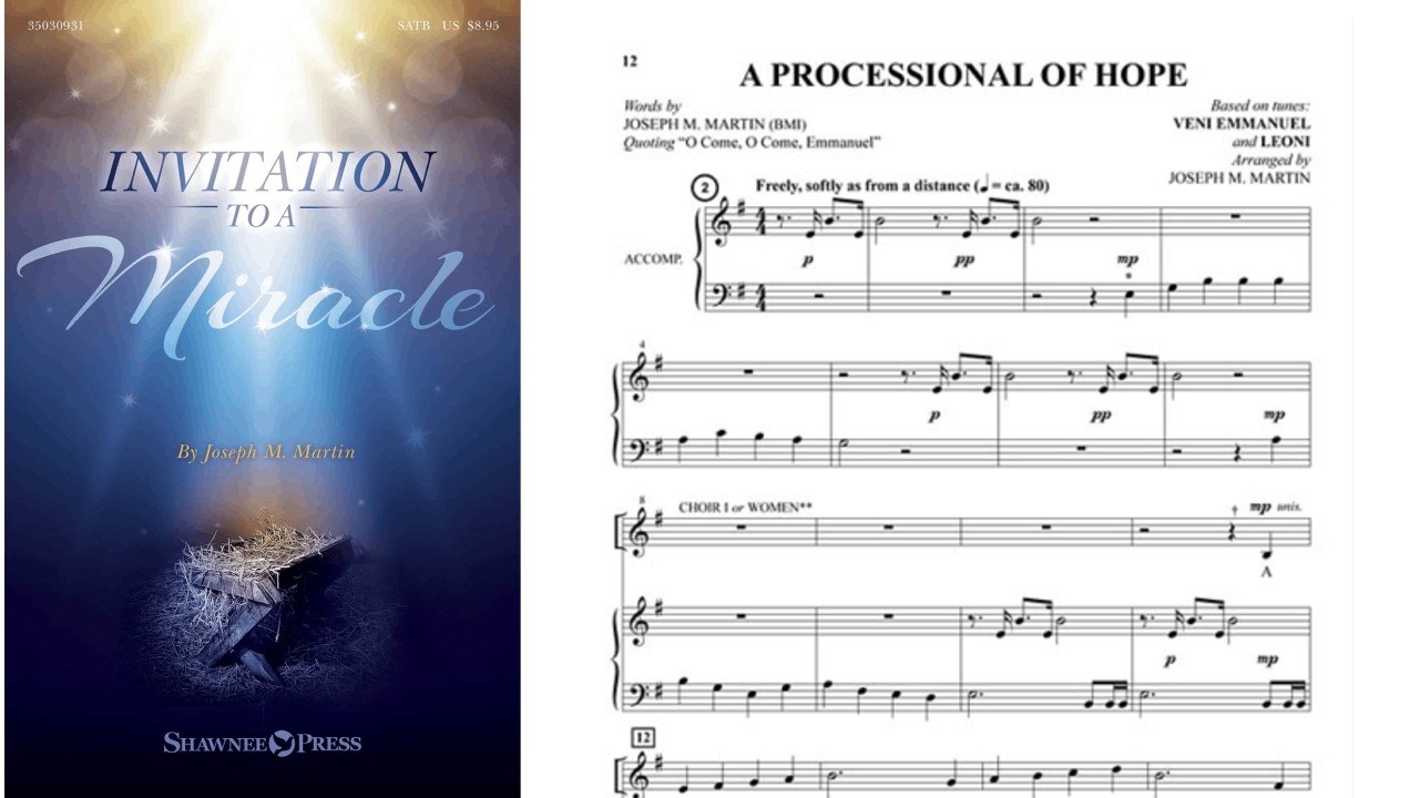 INVITATION TO A MIRACLE (A Cantata for Christmas) (SATB Choir) - Joseph M. Martin