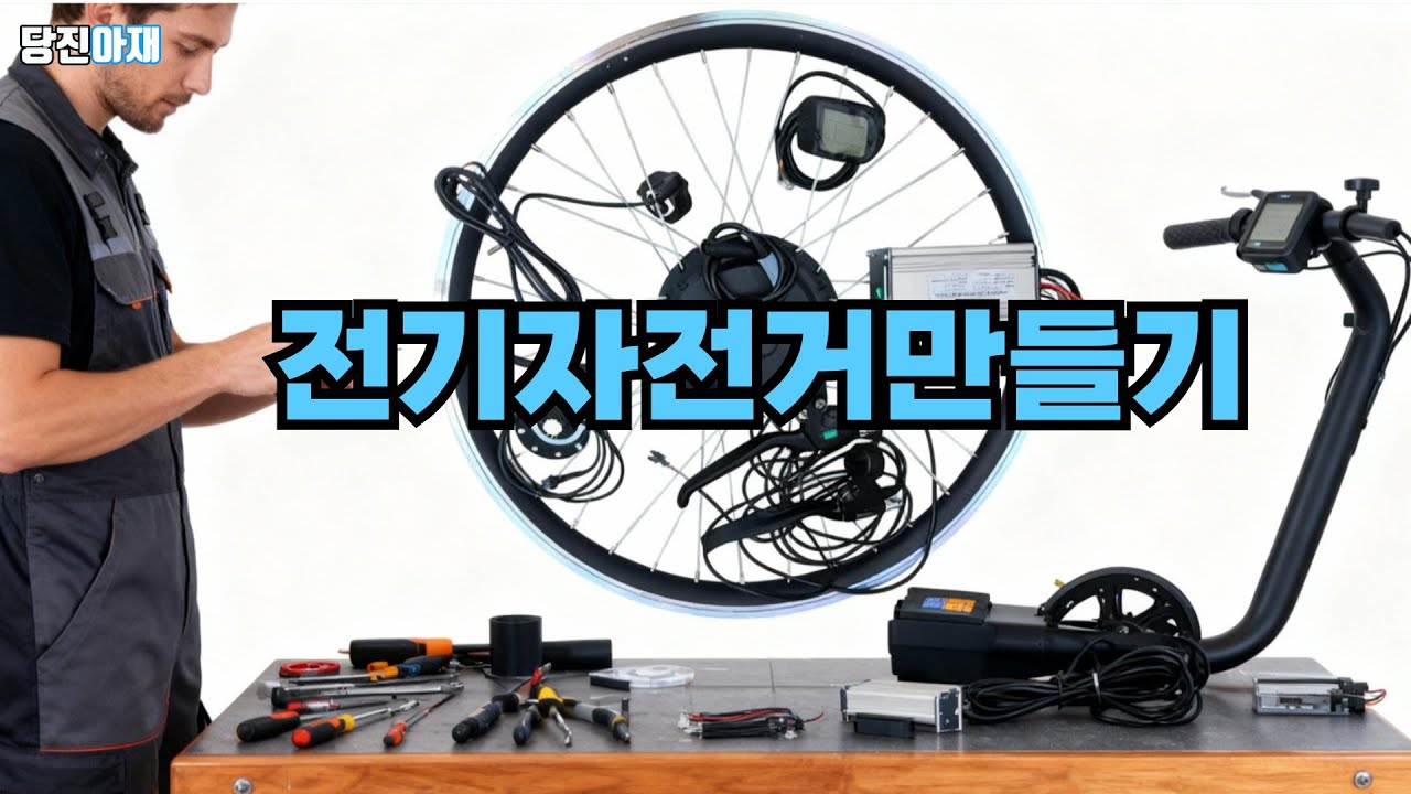 당진아재 전기자전거 만들기